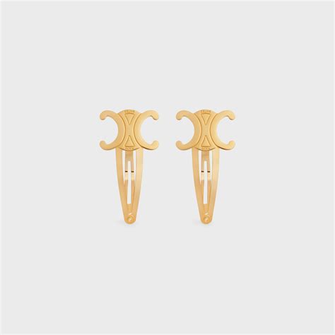 celine hair clip dupe|Hair accessories CELINE Women's .